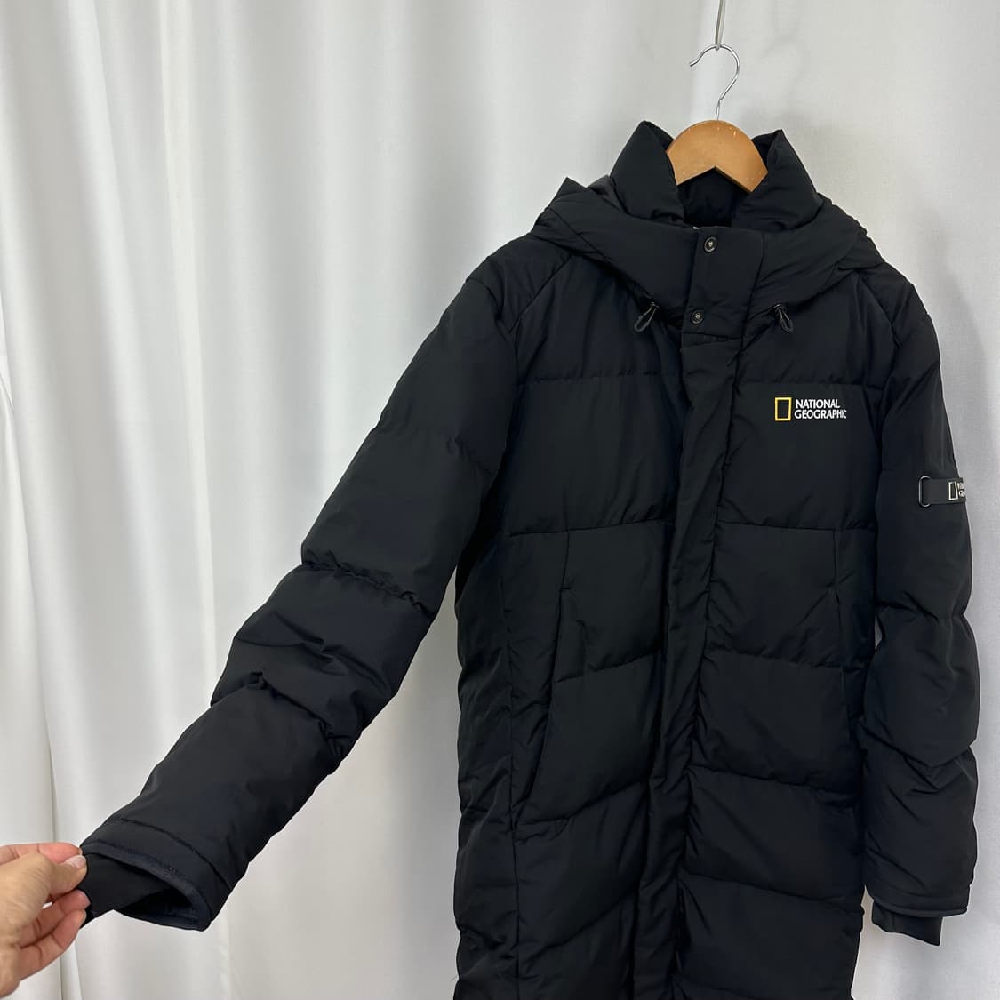 네셔널지오그래픽 남자 후드롱패딩 점퍼 95 M 상품이미지2