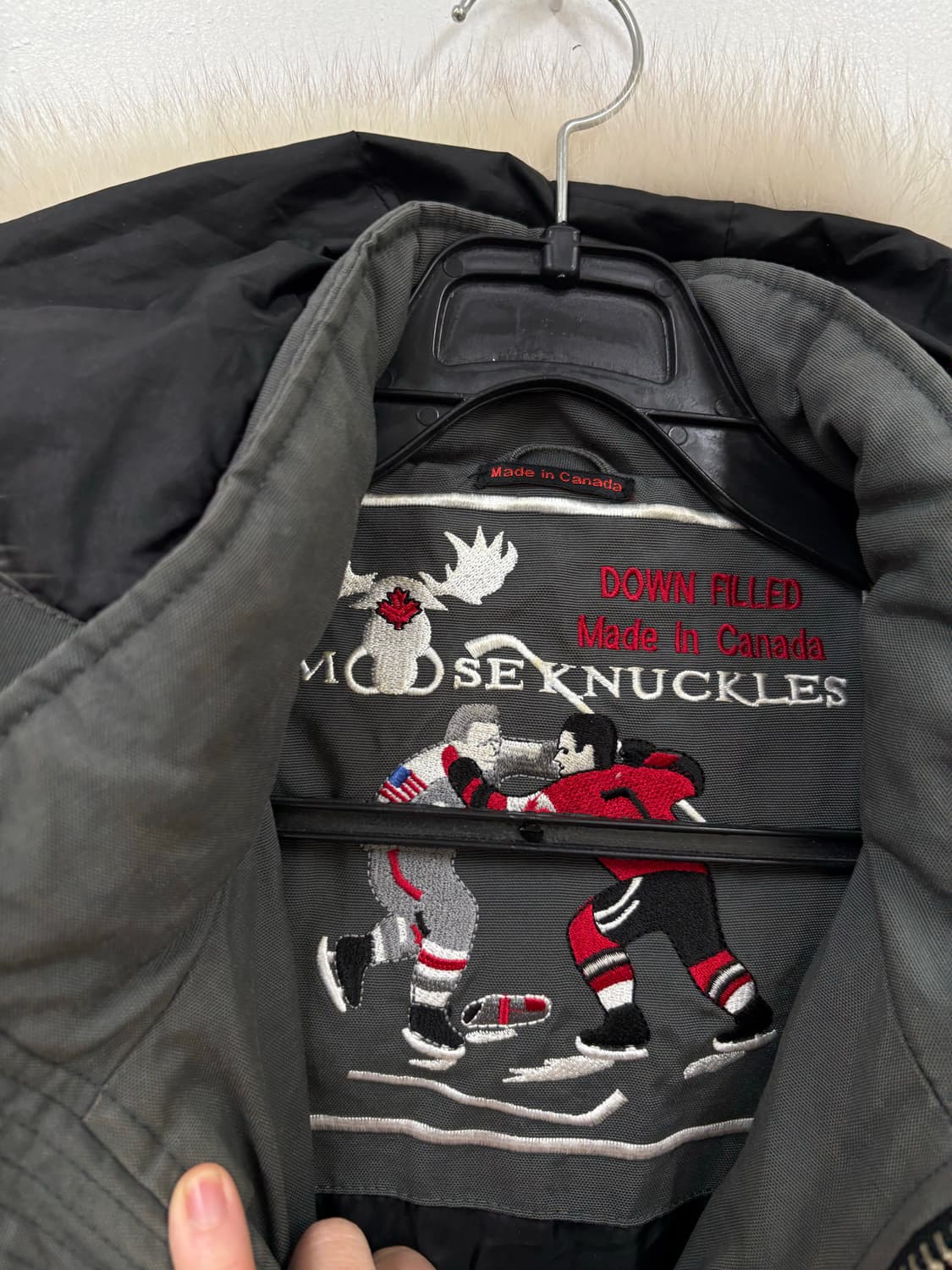 무스너클 쓰리쿼터 패딩 점퍼 상품이미지7