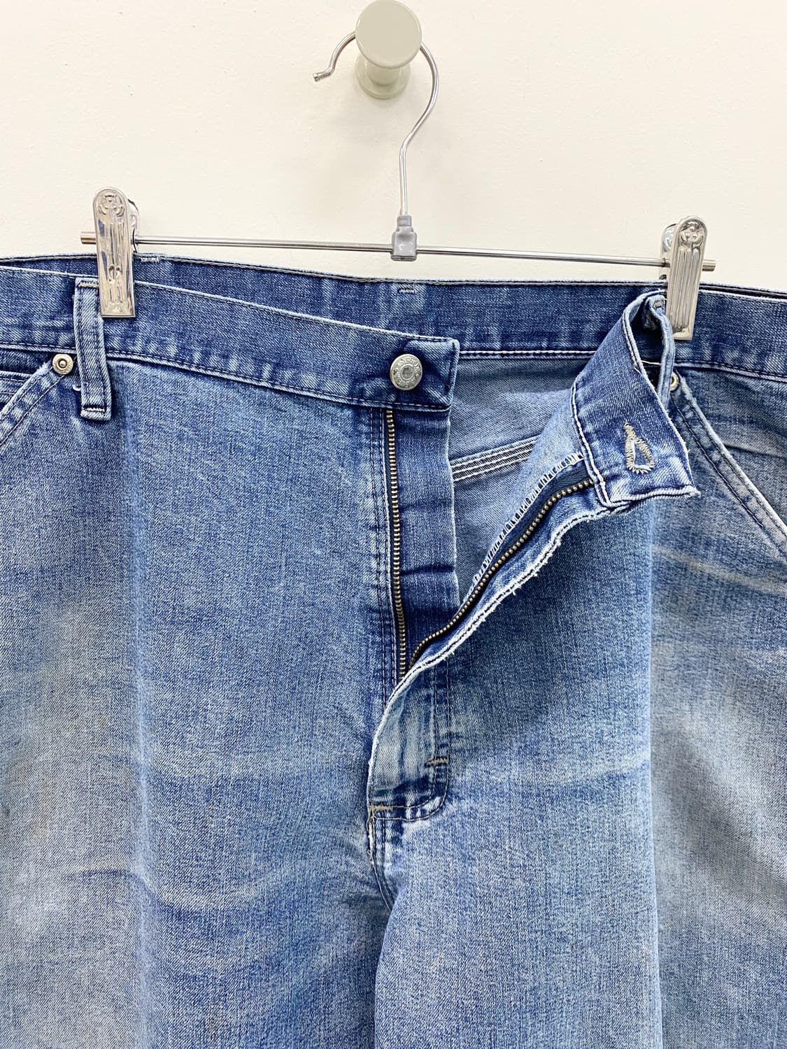 00‘s 랭글러 페인티드 데님 카펜더 팬츠 상품이미지8