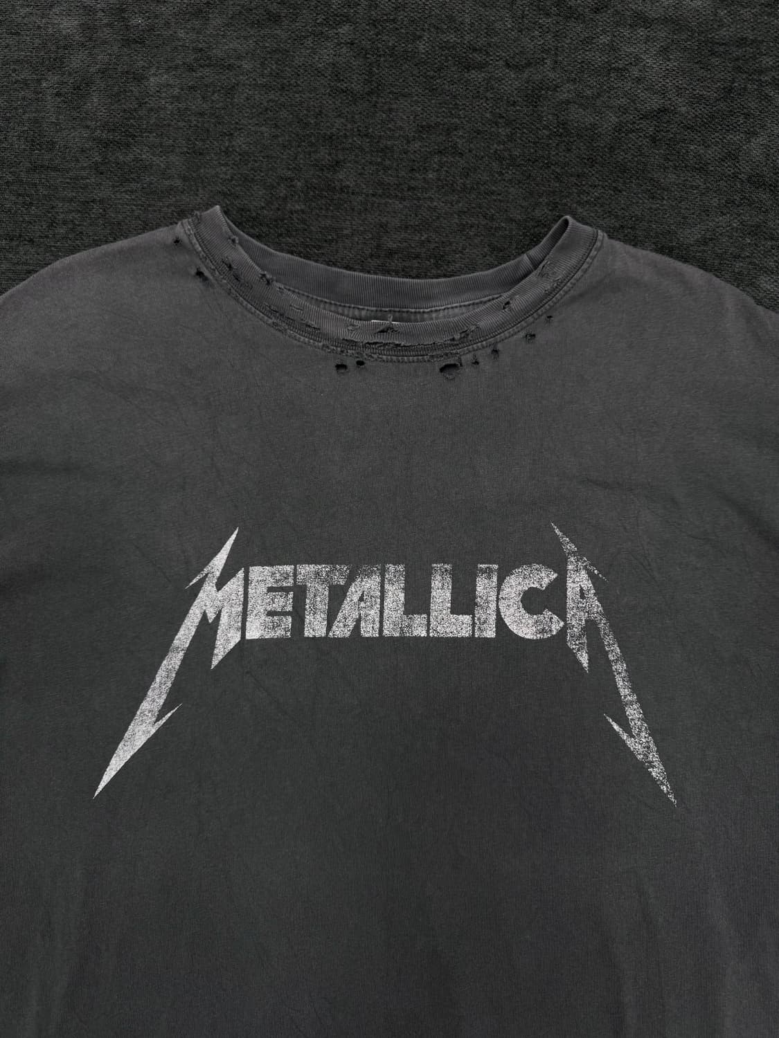 h&m 메탈리카 티셔츠 상품이미지2