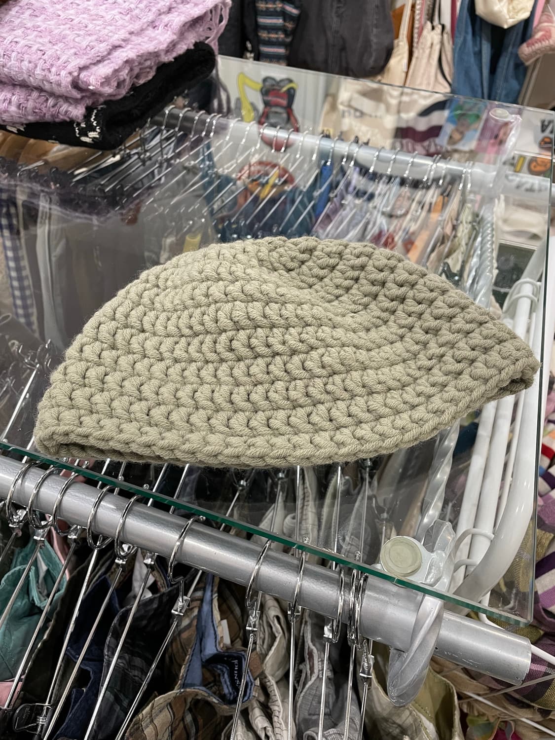 Olive Loop Beret 상품이미지3