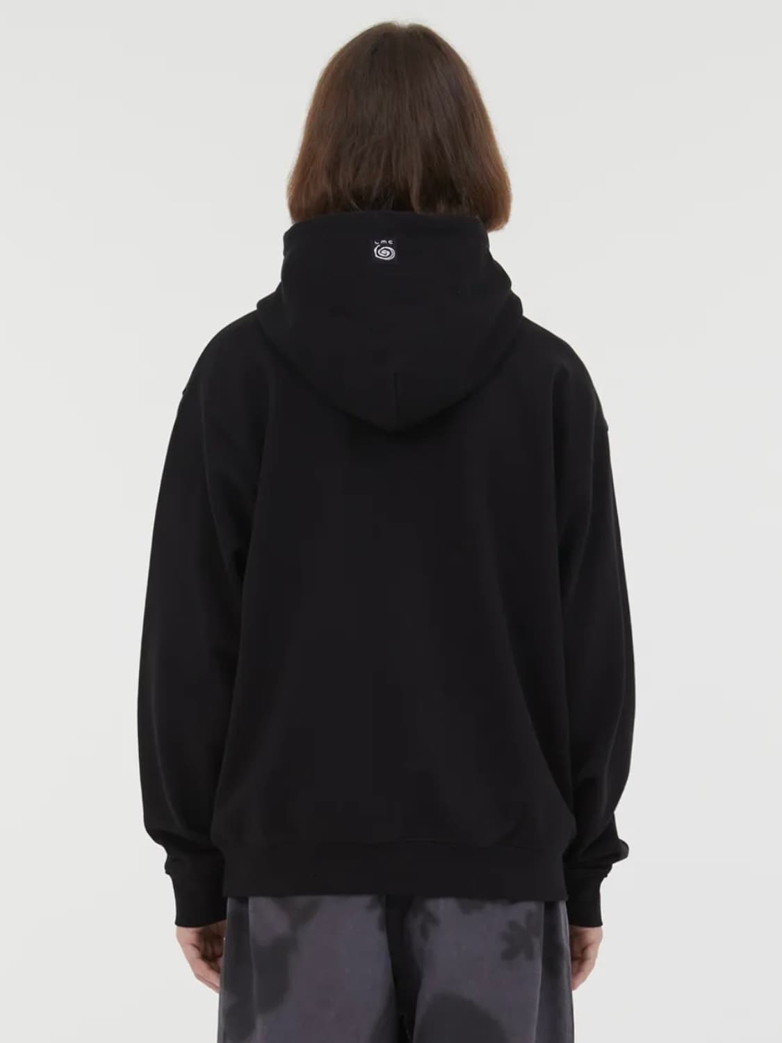 LMC | 스파이럴 후디 후드티 블랙 후드집업 맨투맨 엘엠씨 S 상품이미지3