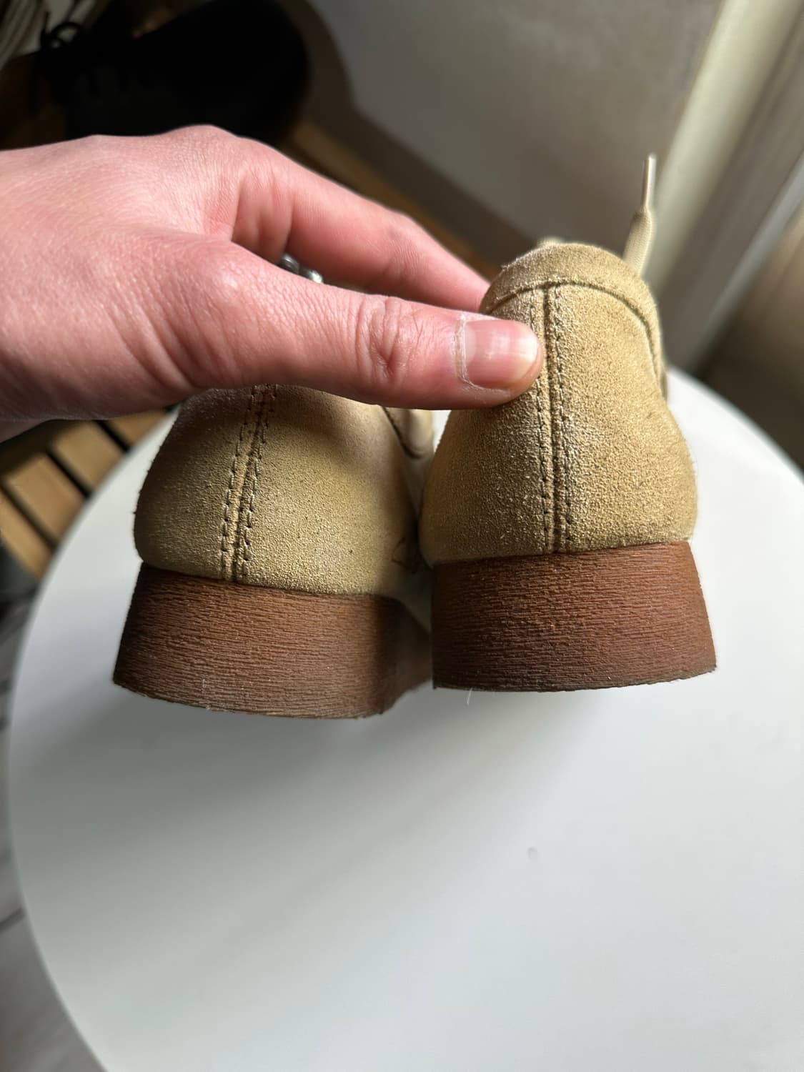 클락스 왈라비 스웨이드 베이지 (9US)265-270 상품이미지8