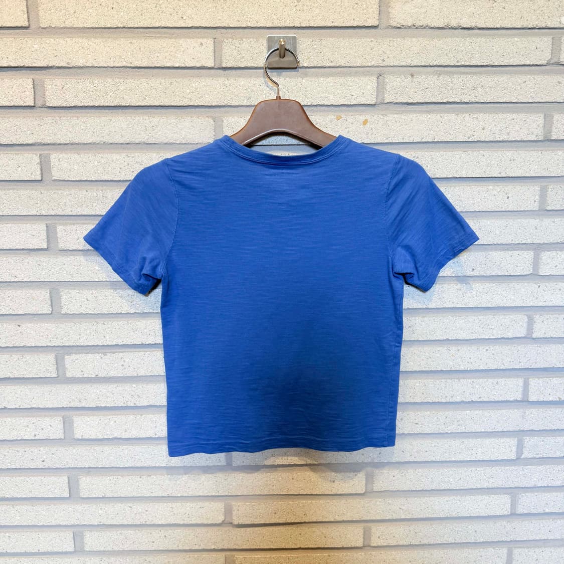 JPN VINTAGE 반팔 티셔츠 프린팅 디테일 블루 상품이미지2