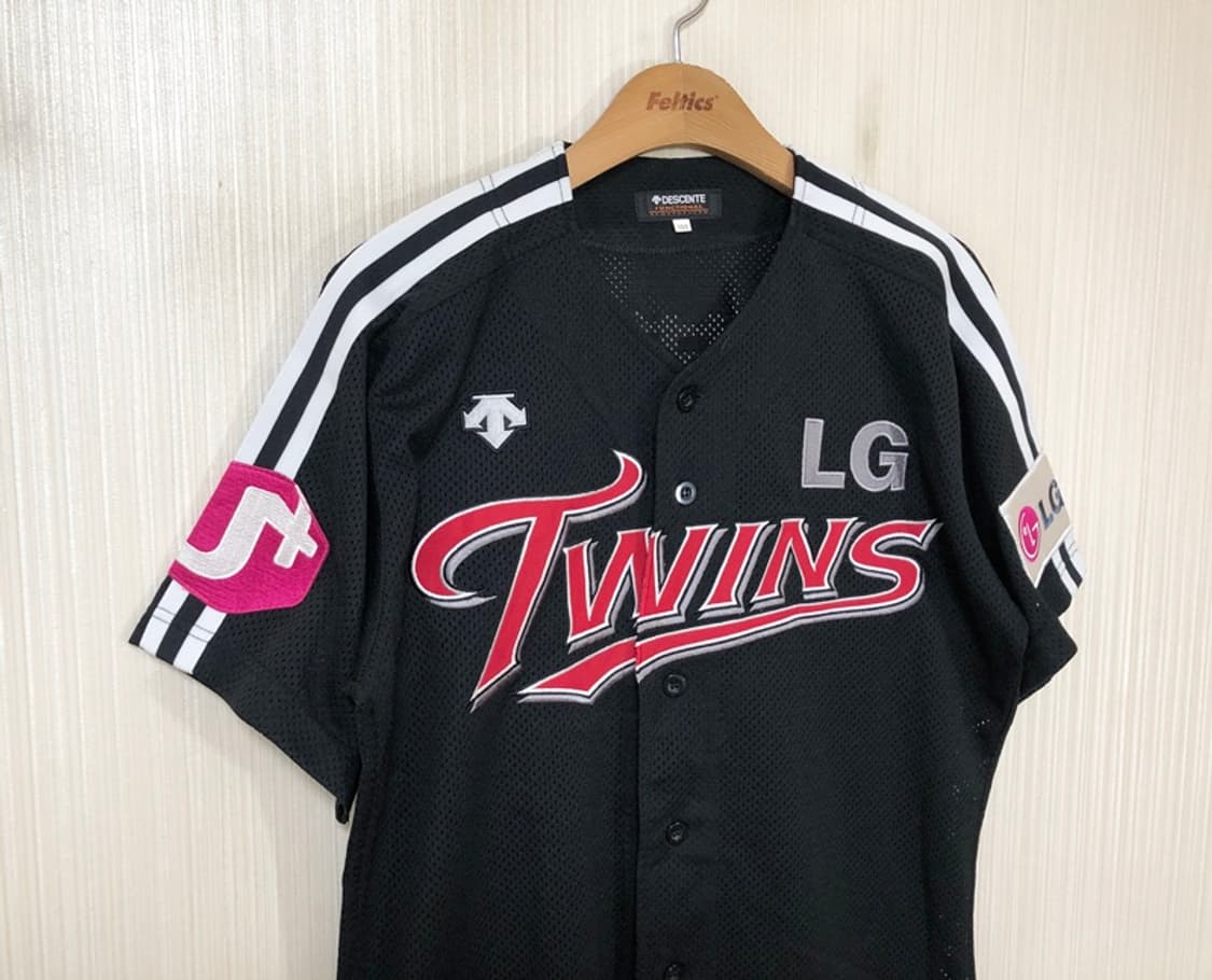 KBO 데상트 LG트윈스 원정유니폼/검니폼 100 #9 이병규 상품이미지5