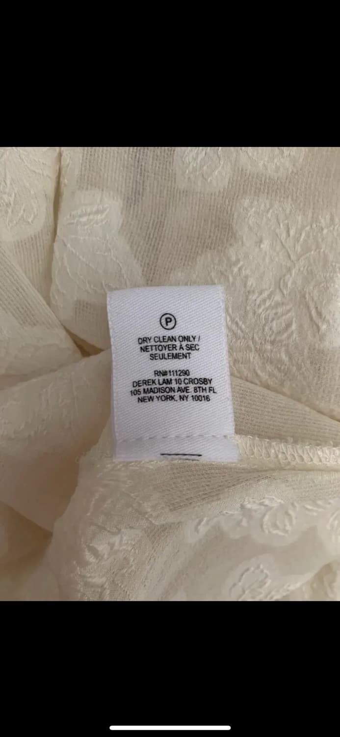 DEREK LAM 10 CROSBY 데렉램 실크 블라우스 상품이미지5