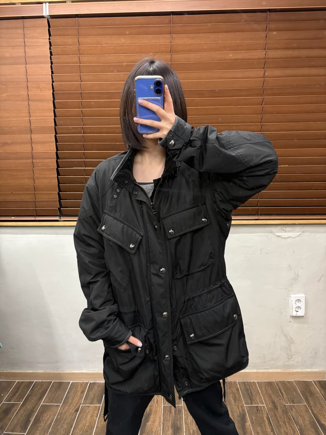 폴로 랄프로렌 포켓 벨티드 야상 자켓 상품이미지4