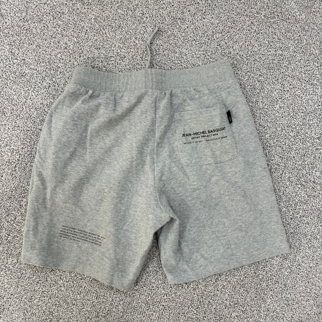 76 장미셸바스키아 코튼 반바지 0304J 상품이미지4