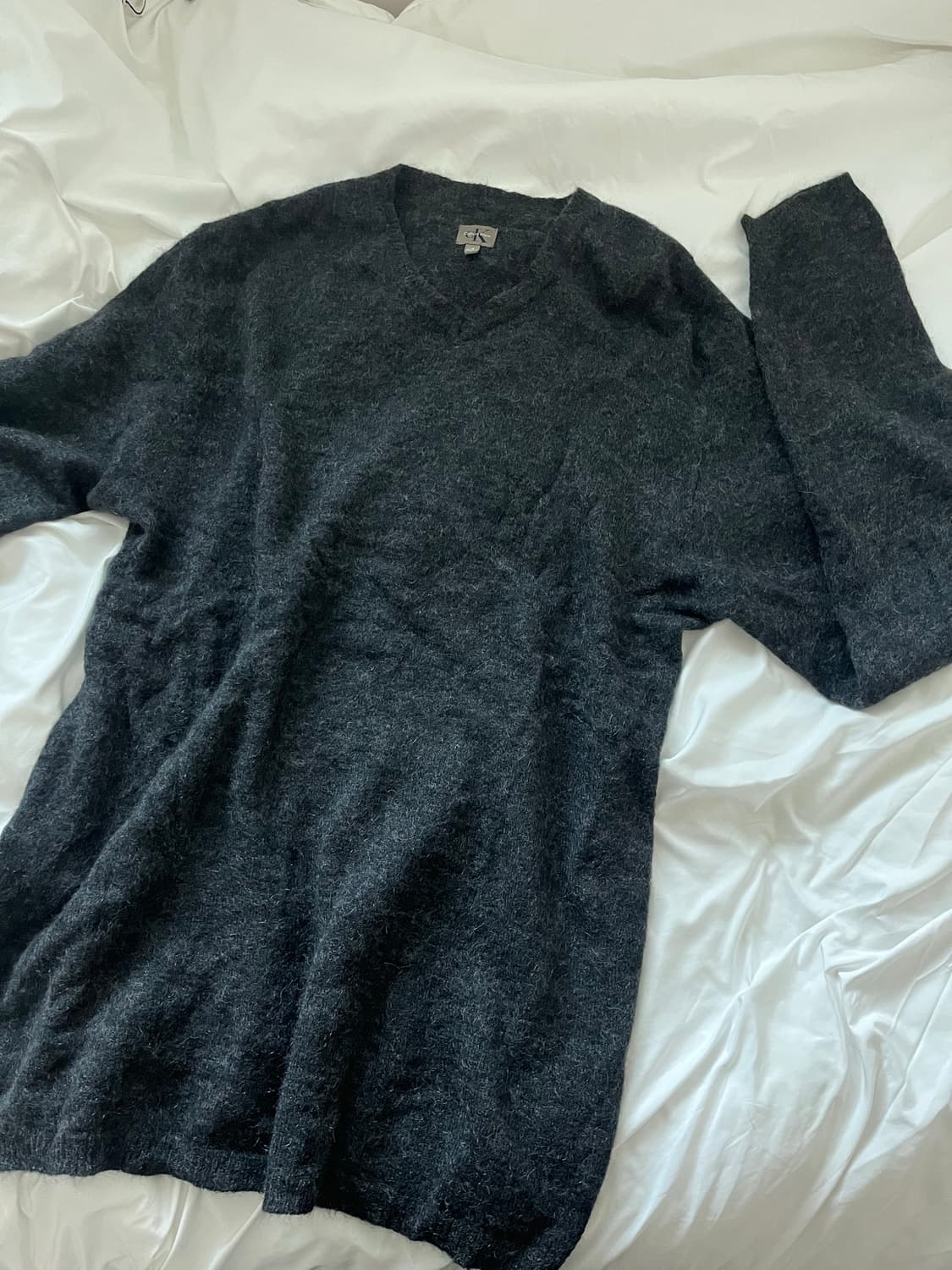 CK 캘빈클라인 정품 브이넥 니트 원피스 상품이미지2