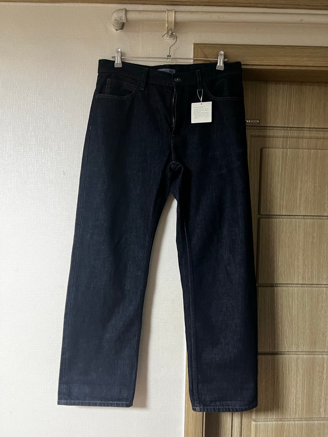 유니클로 jwa 스트레이트 진 33 셀비지 상품이미지1