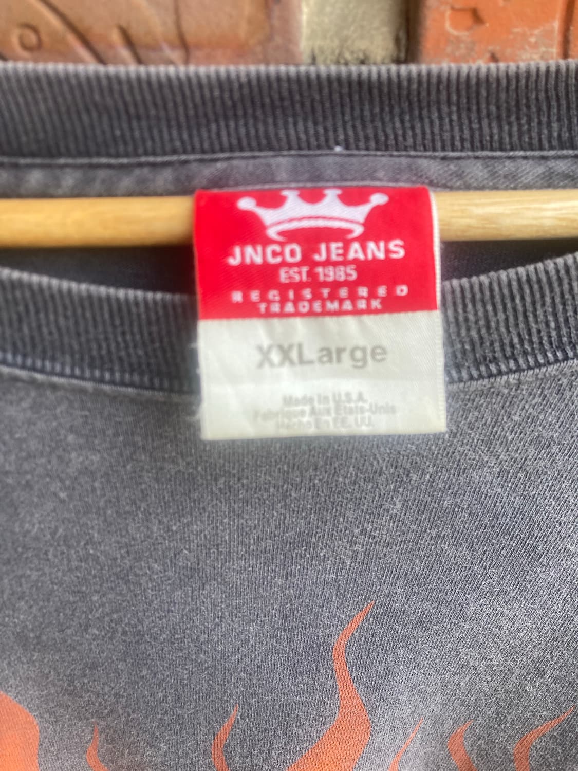 90s jnco flare dice tshirt 상품이미지2