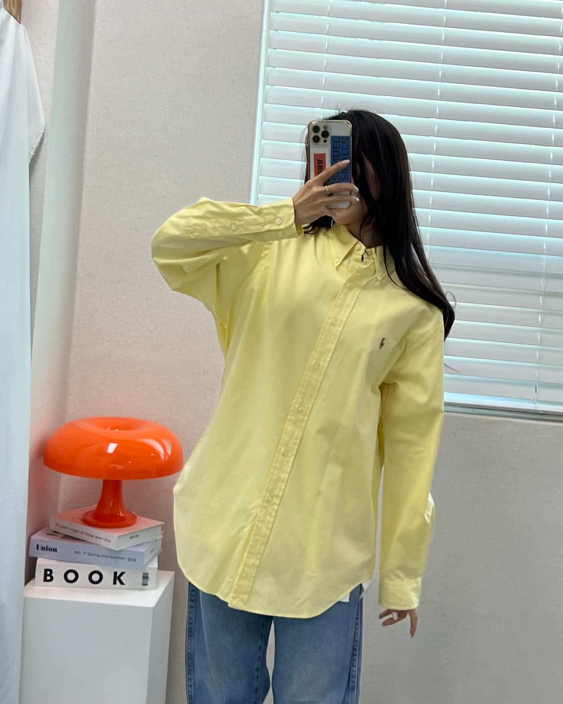 (L)폴로 솔리드 셔츠-M1376 상품이미지1