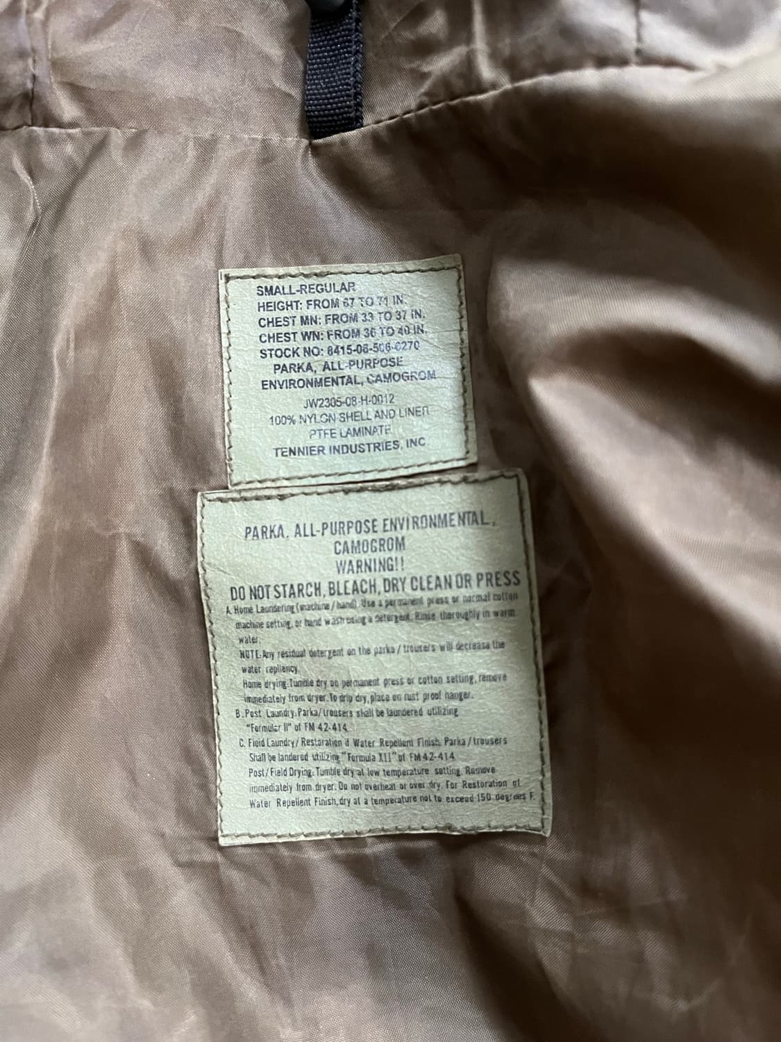 미 해병대 고어텍스 자켓 상품이미지3