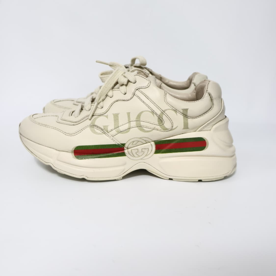 구찌 라이톤 띠로고 여성 스니커즈 35.5/225 상품이미지7