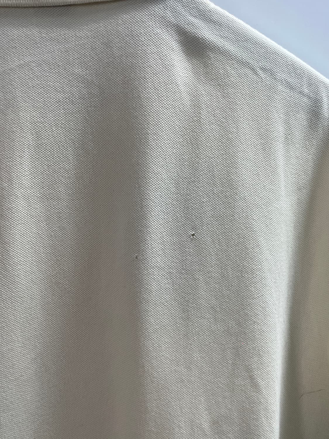 폴로 랄프로렌 빅포니 아이보리 반팔카라티 (on.631)   상품이미지5