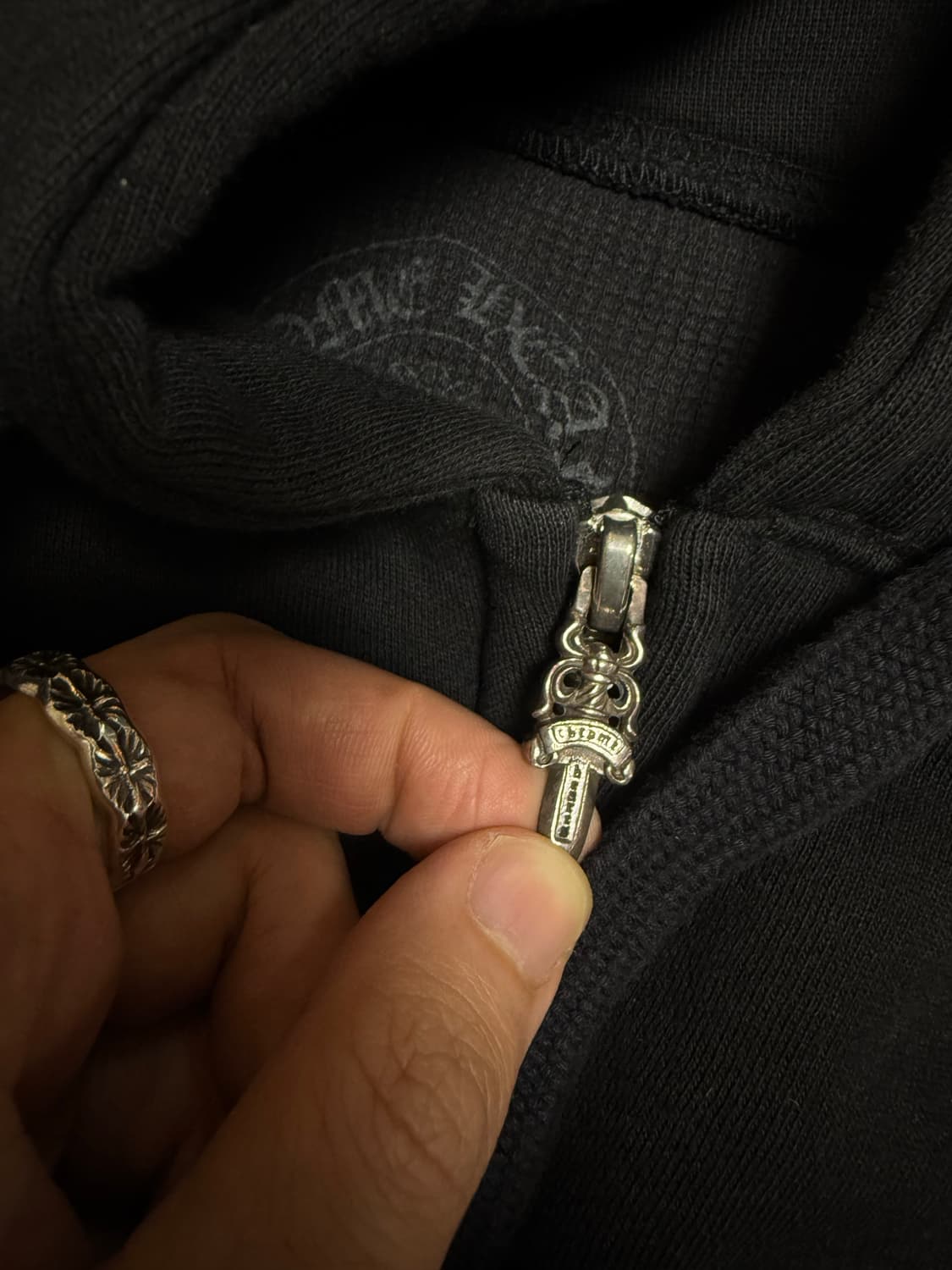 크롬하츠 써멀 후드집업 L 상품이미지2