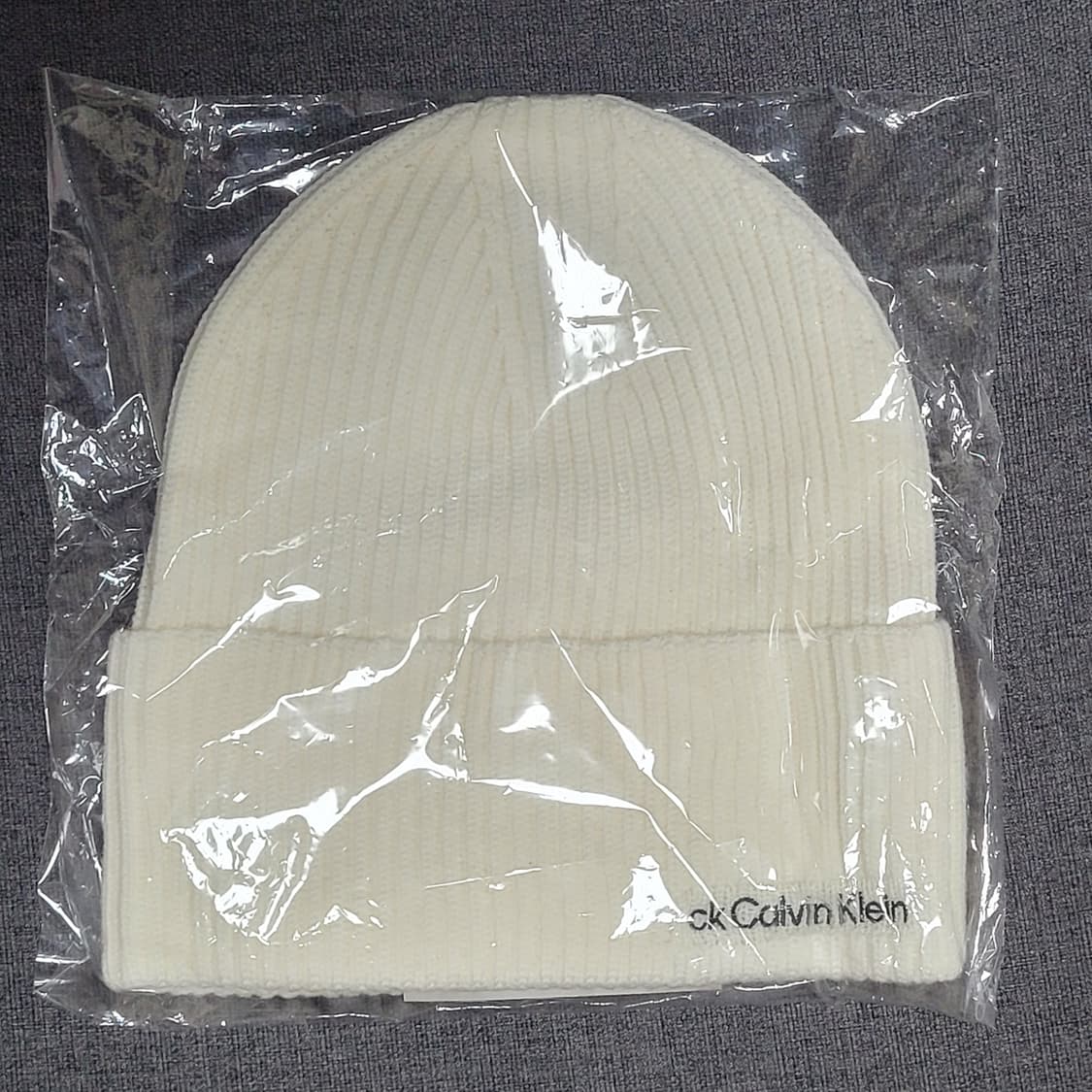 켈빈클라인 엑스트라 파인 메리노 울 비니(새상품) 상품이미지3