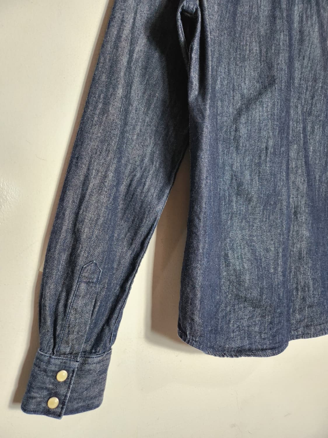 S 리바이스 웨스턴 데님 셔츠 상품이미지5
