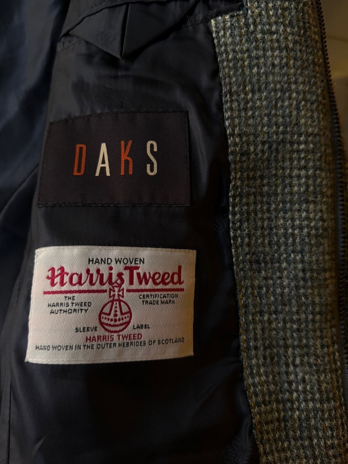 DAKS 닥스 해리스 트위드 자켓 100 상품이미지9