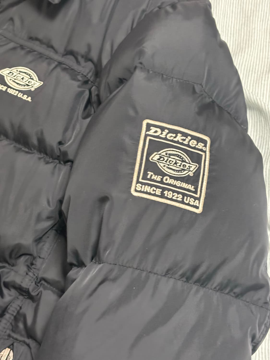 디키즈 패딩 블랙 S 90 상품이미지3