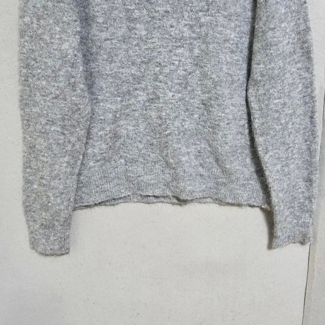 자라 그레이 알파카니트 상품이미지2