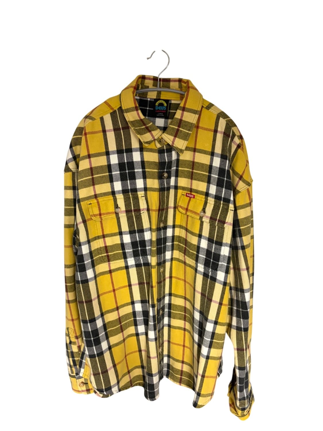 [L] 데우스 체크 셔츠  상품이미지1