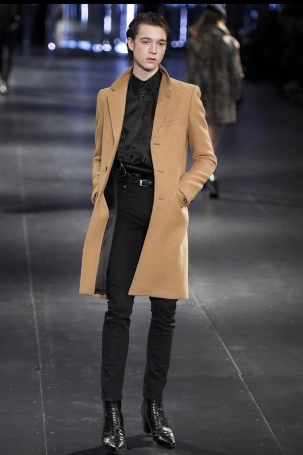 생로랑 15fw 카멜헤어코트 상품이미지2