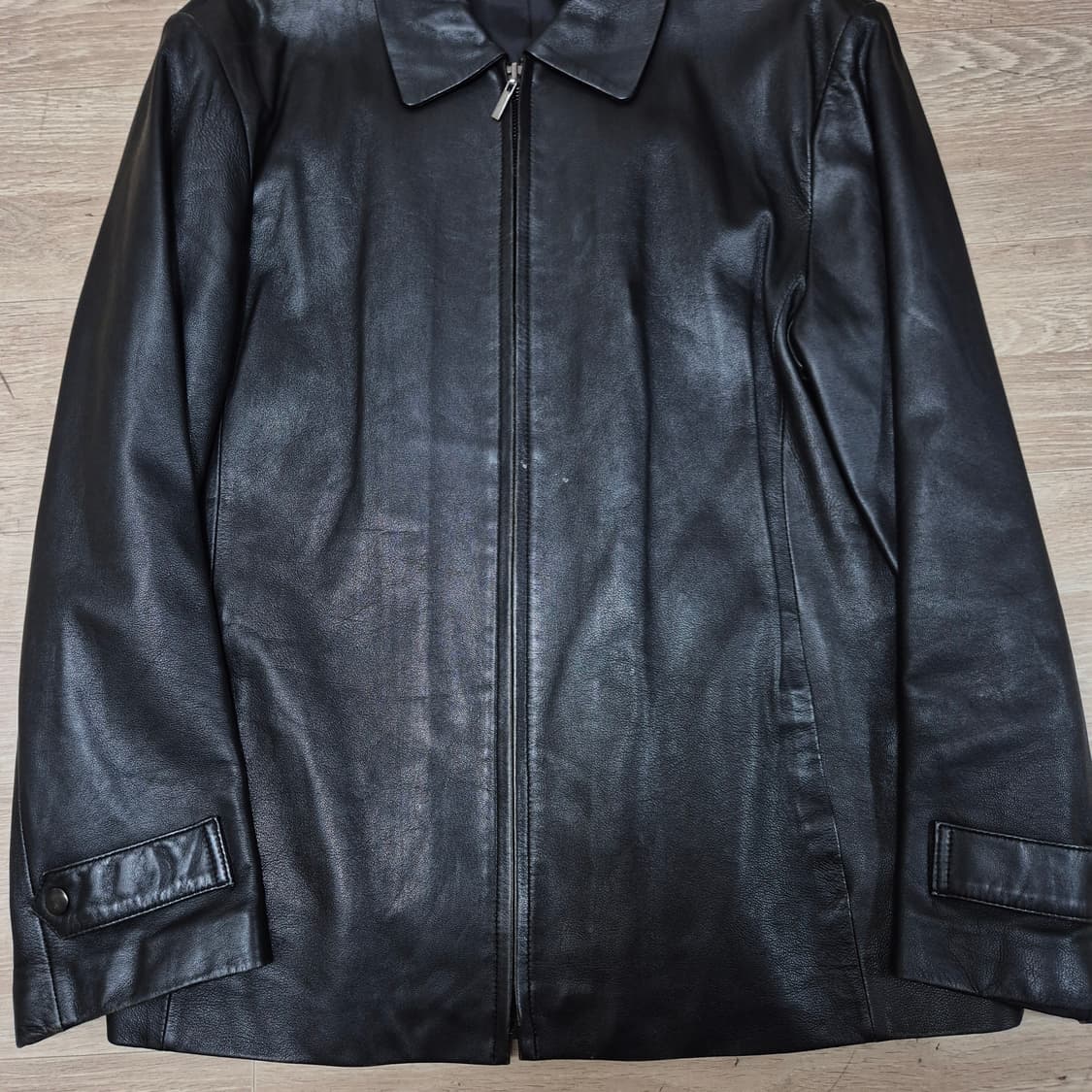 M.I.K 레더 라이더 양가죽 자켓 L(100) 상품이미지3
