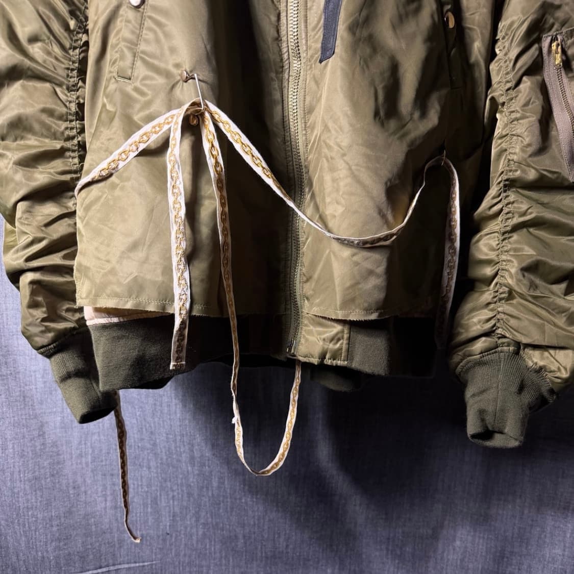 [L] 16AW 언더커버 로브도킹 MA-1 봄버자켓 상품이미지4