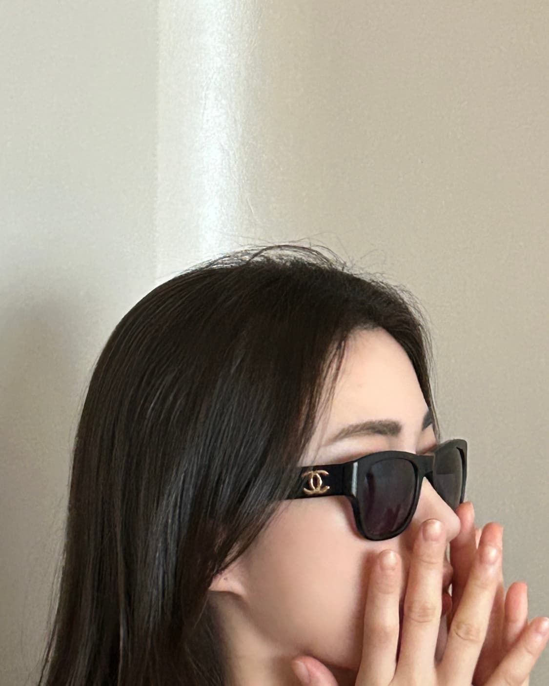 CHANEL 샤넬 CC 로고 선글라스 02462 90405 - black 상품이미지9