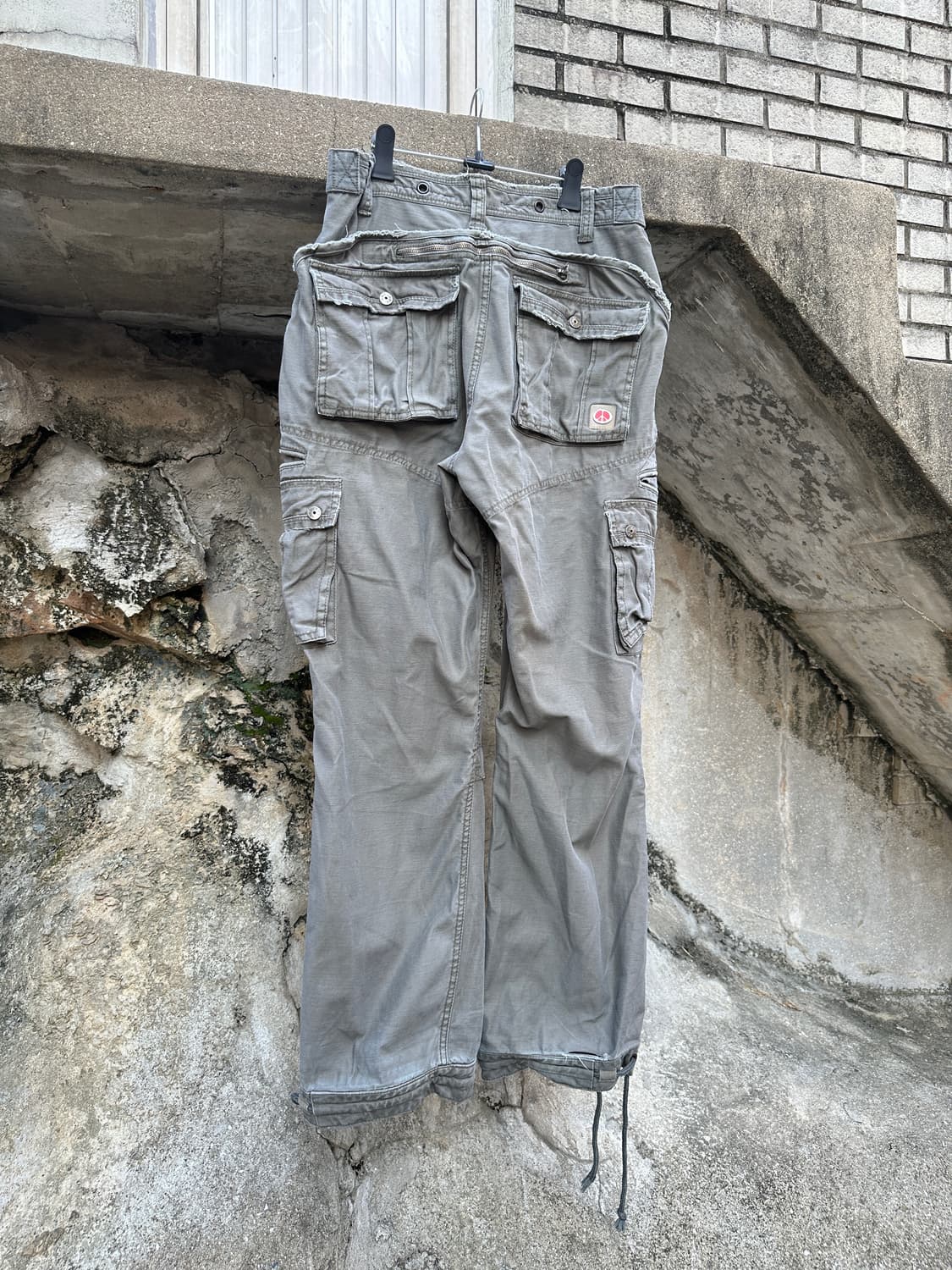 3QR multi pocket pintuck monkey pants 상품이미지4
