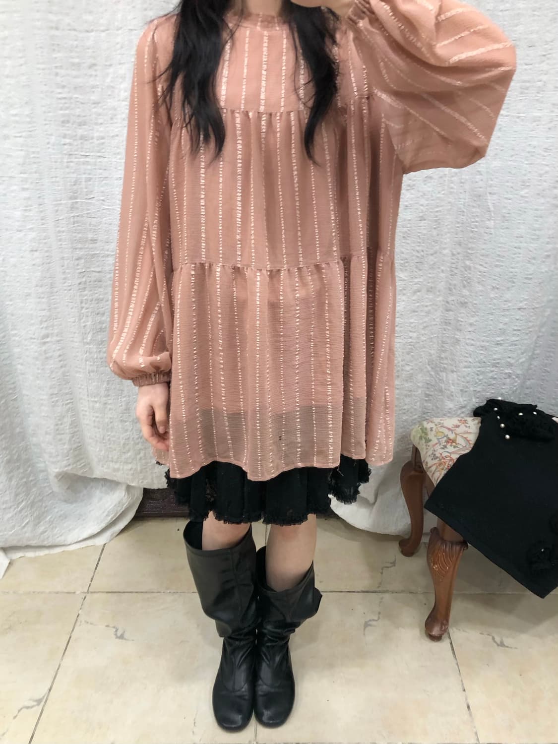 blush muse blouse 상품이미지4