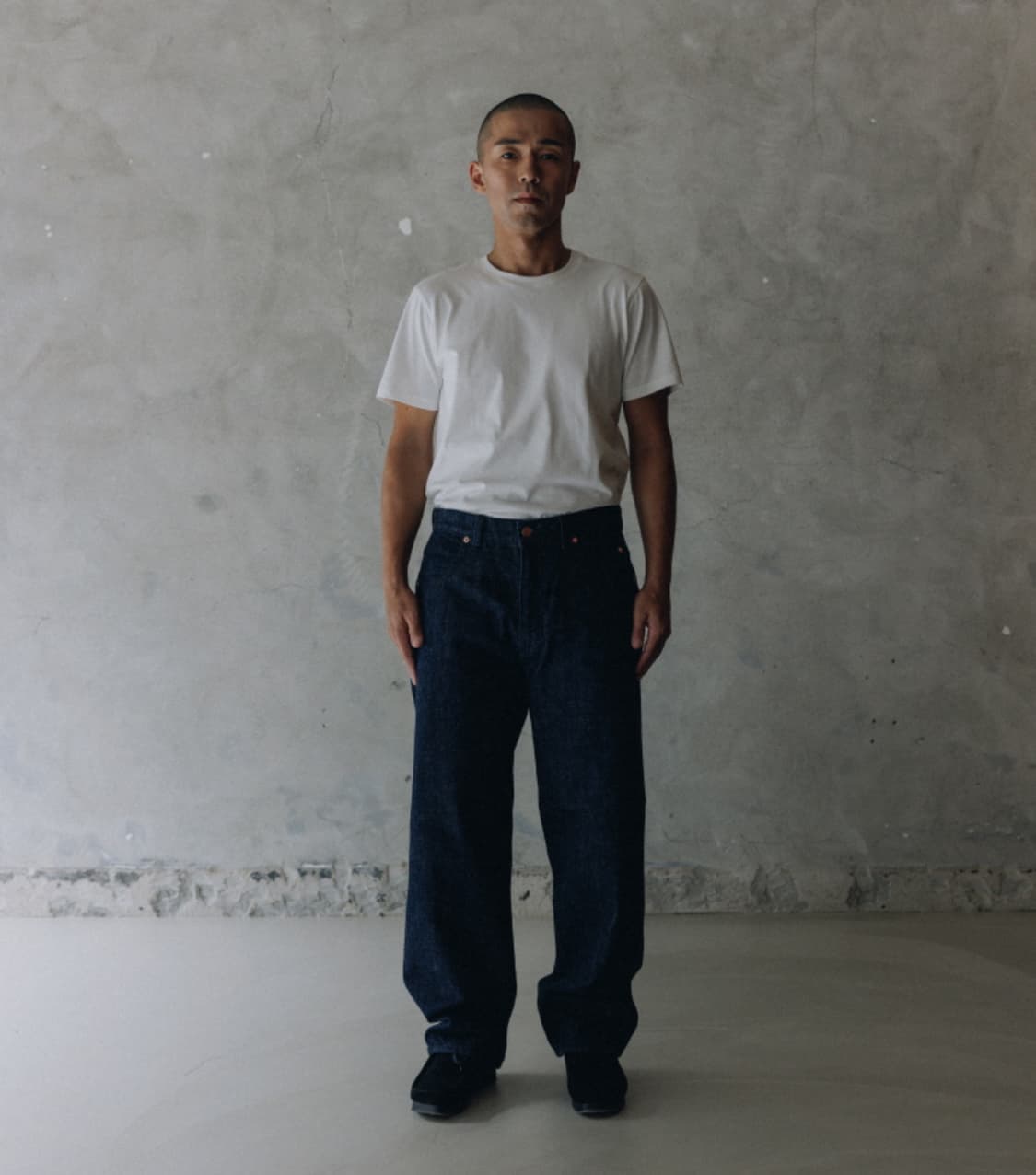 오토매틱포더피플 인디고데님팬츠 3사이즈 상품이미지1