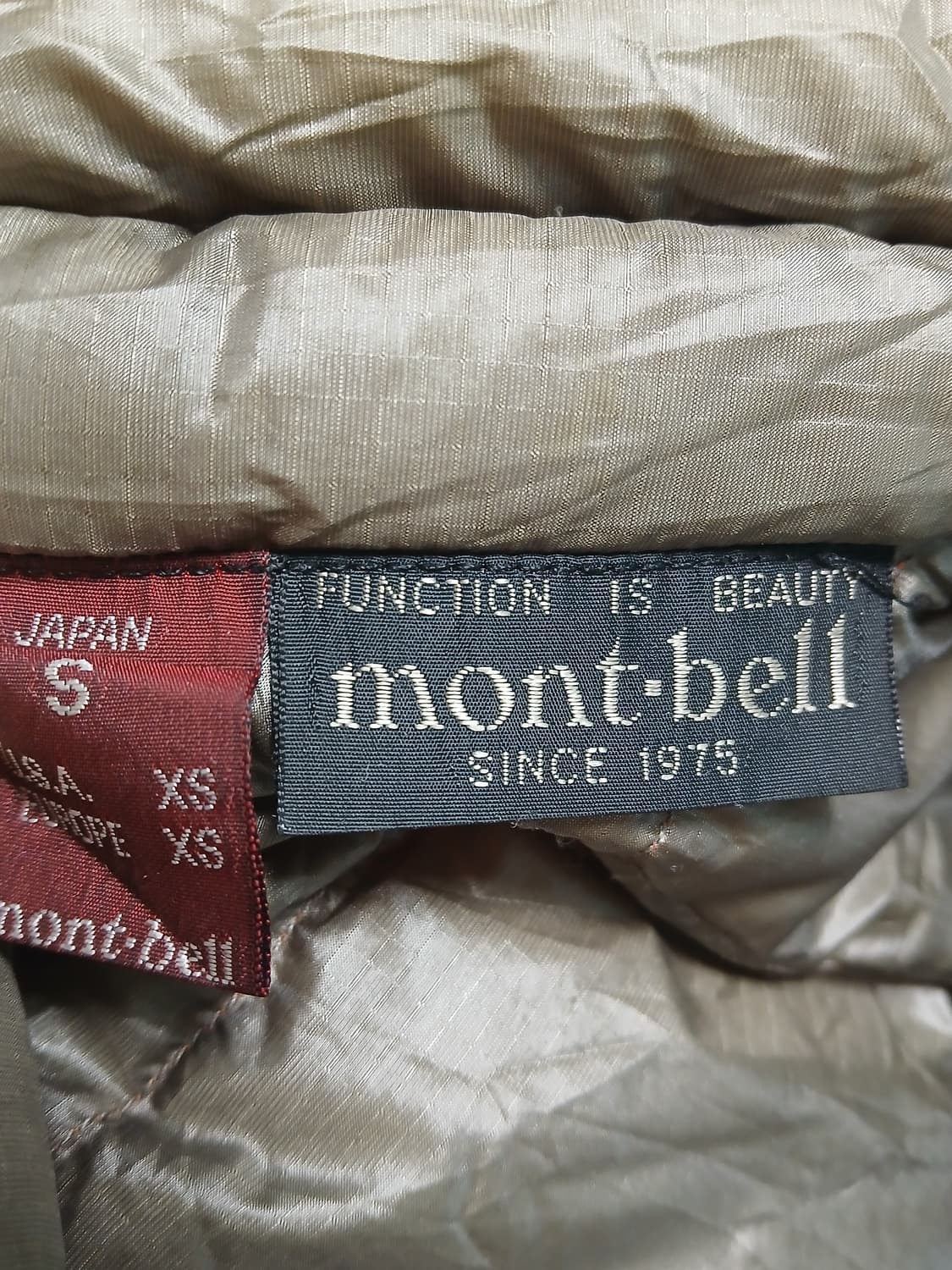 몽벨 90s 퀼팅 다운 자켓 상품이미지3