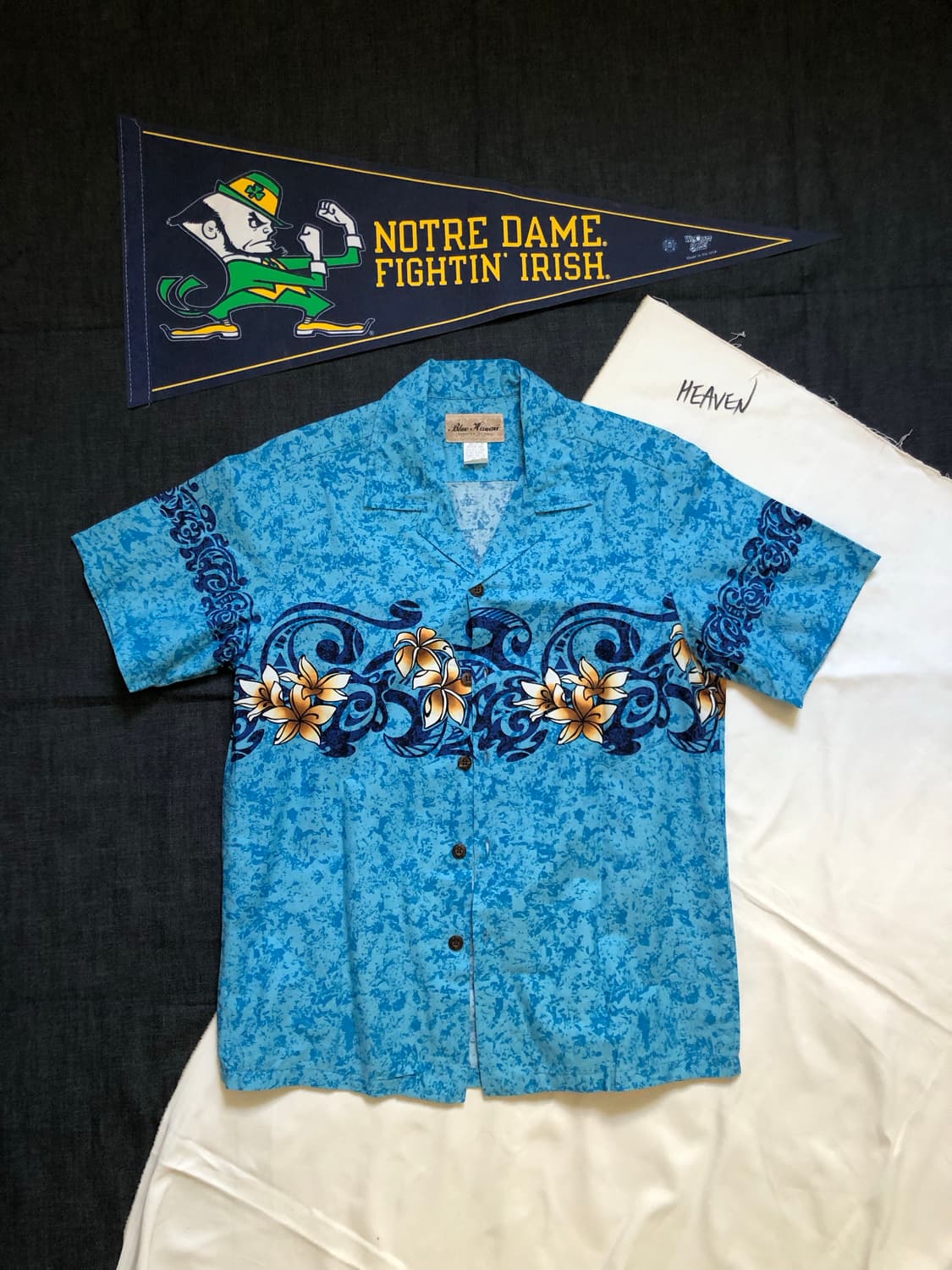 Blue hawaii 하와이안 셔츠(하와이생산) 상품이미지1