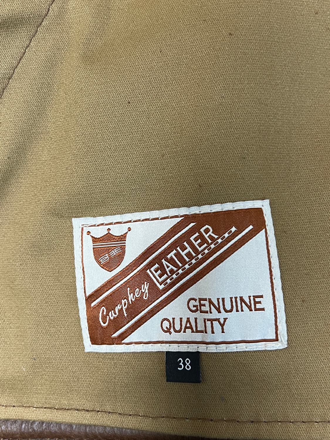 [38] Churphy leather 브라운 쉽스킨 무스탕 상품이미지7