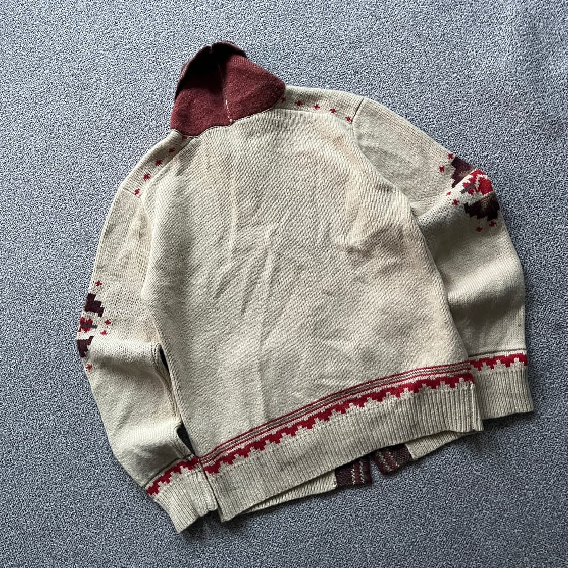 써스데이 아일랜드 니트 가디건  상품이미지4