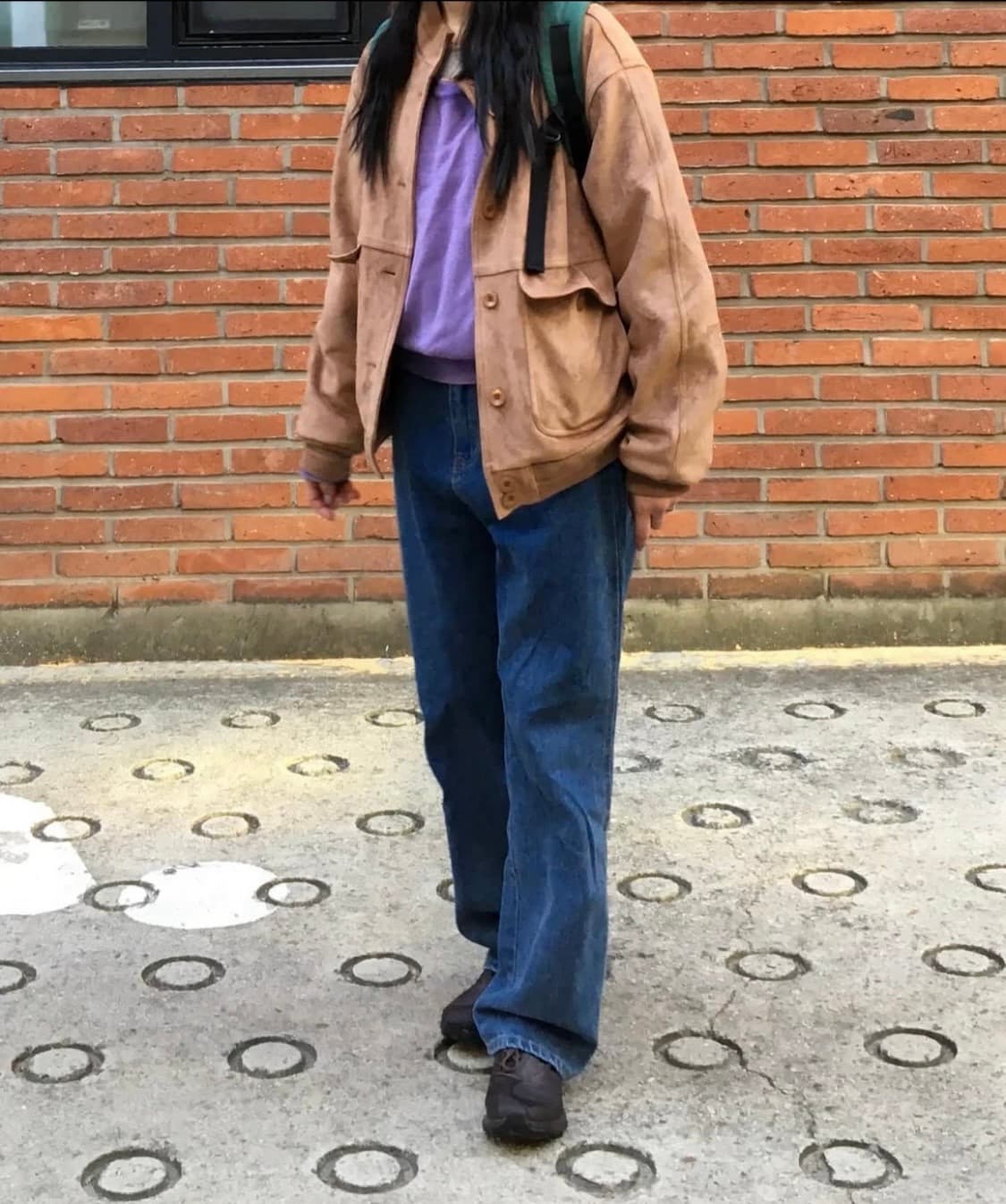 일괄) 쉬이즈큐트 프렌치데님 블루/코듀로이 브라운 M 상품이미지2