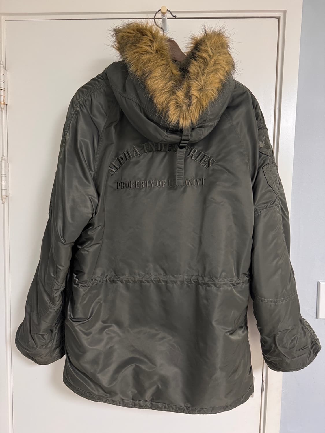 알파인더스트리 N-3B 야상 패딩 3L 카키 상품이미지2