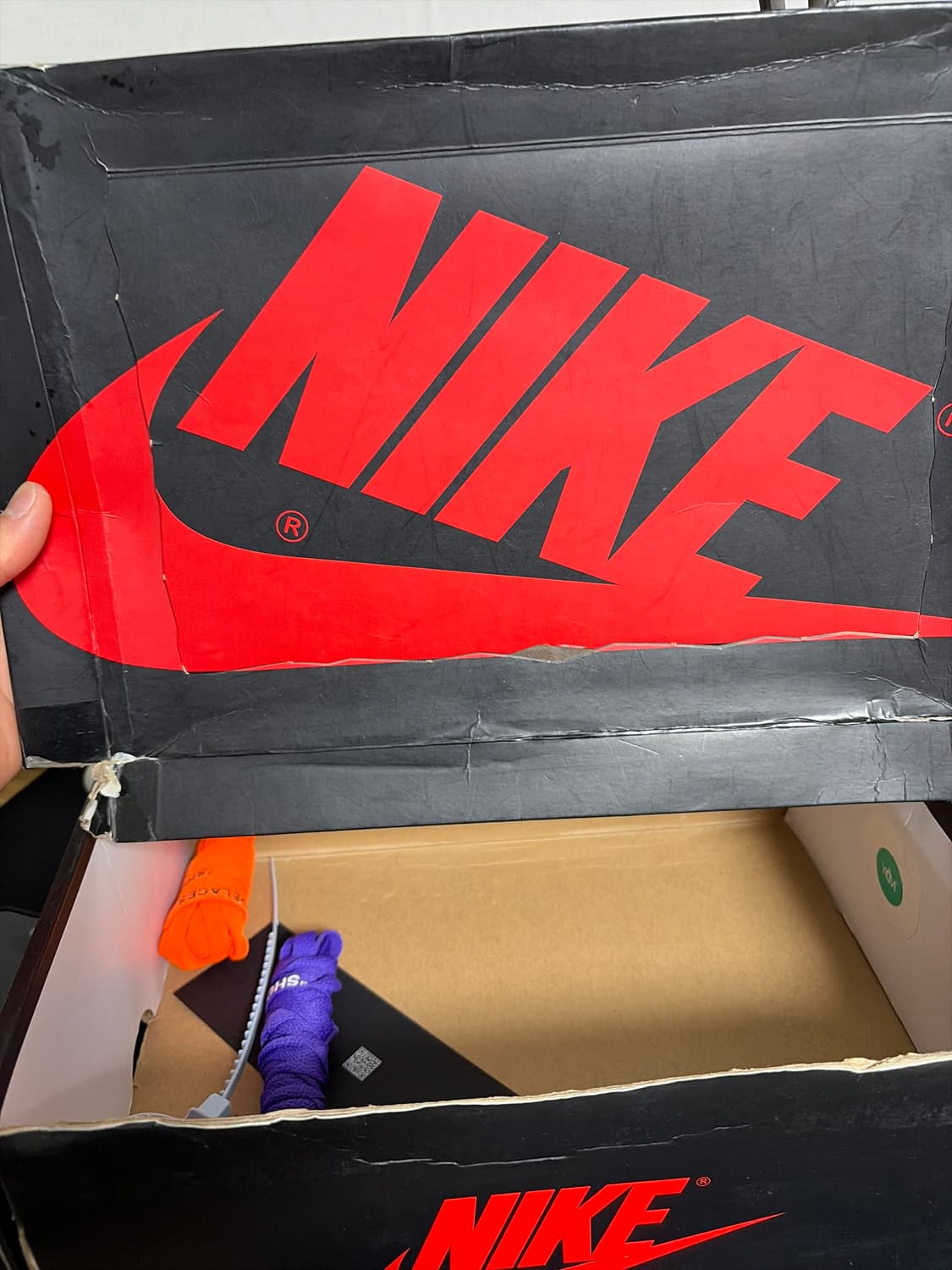 오프화이트 조던 1 유로 상품이미지7