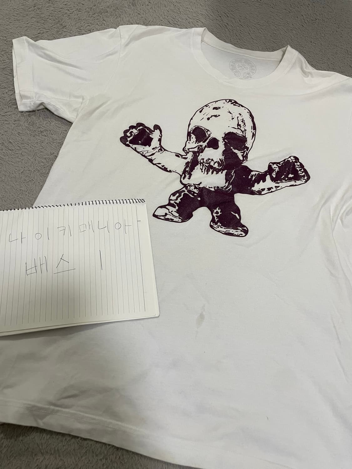 정품 크롬하츠 반팔 XL 상품이미지4