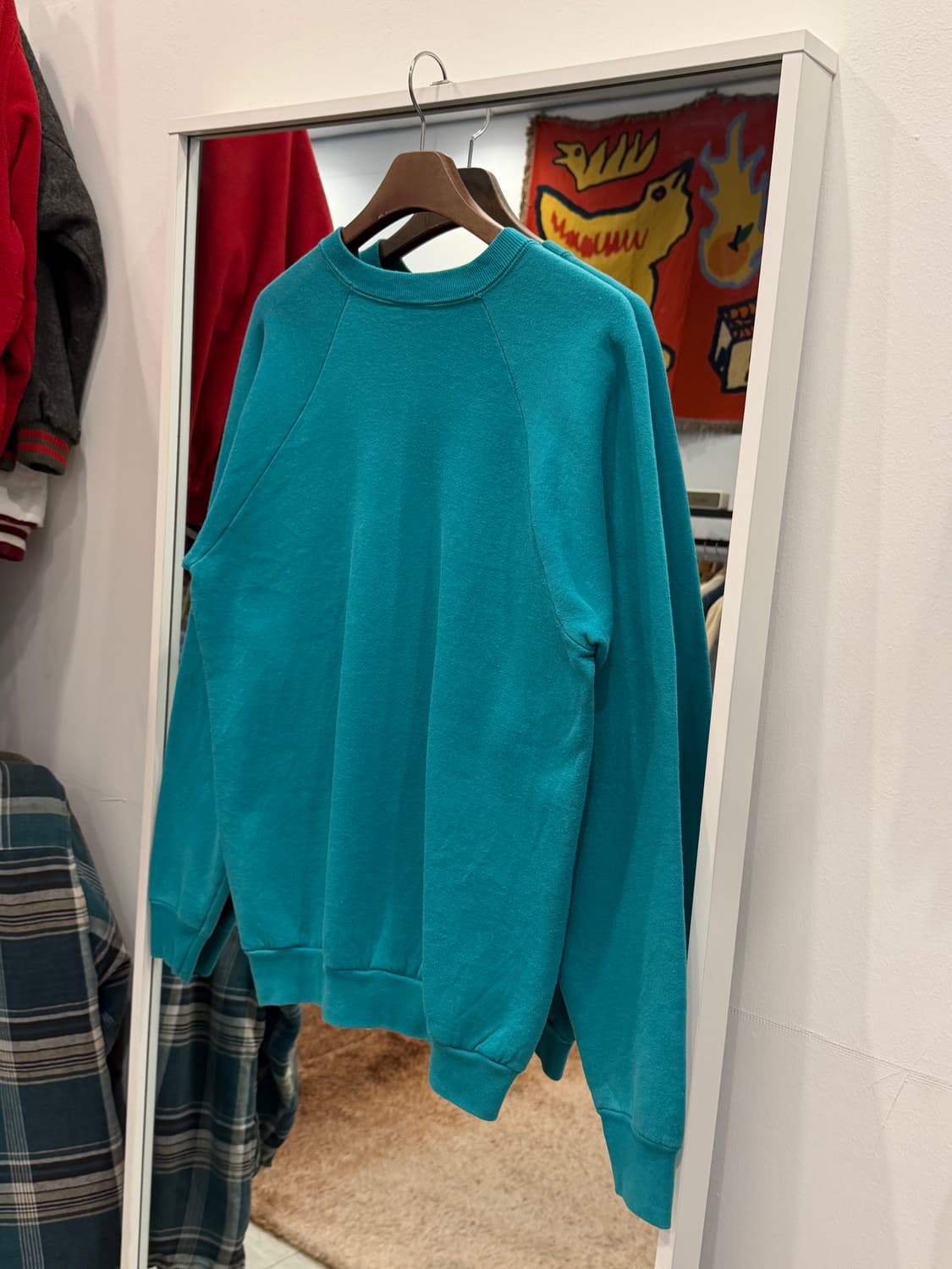 80s Fruit Of The Loom BUCK MASTERS 스웻셔츠 상품이미지5