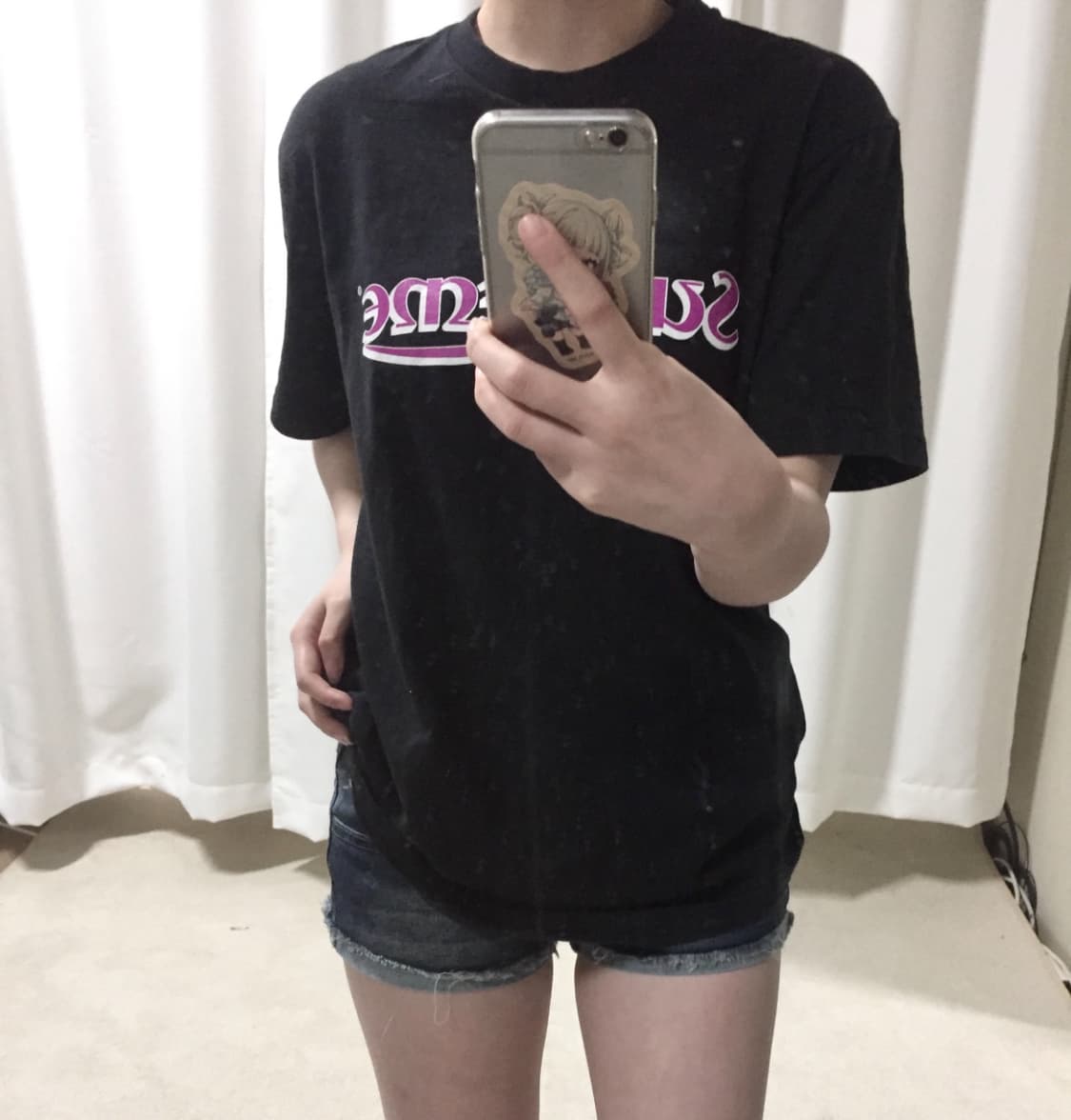 슈프림 블랙 크라운 블랙 반팔 티셔츠 상품이미지1
