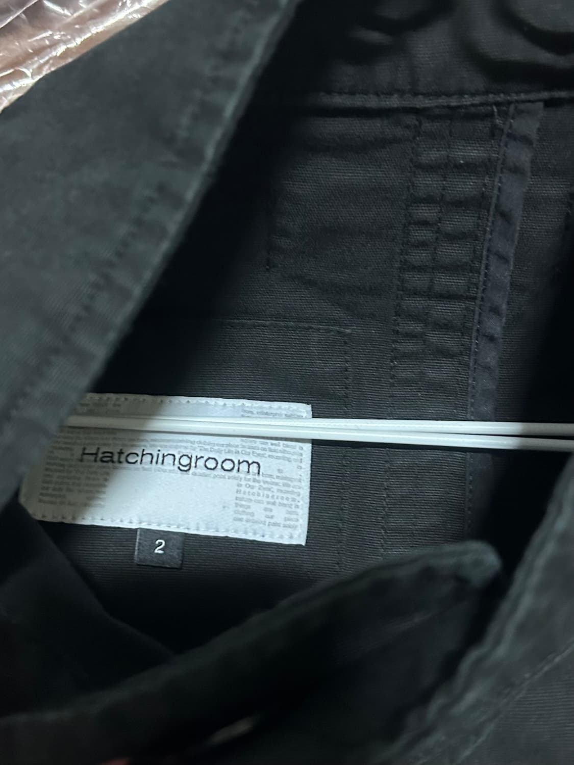 해칭룸 모즈파카 블랙 2사이즈 상품이미지2