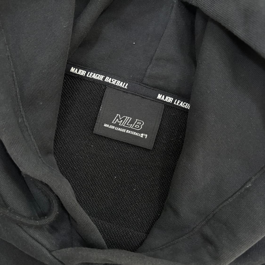 100 MLB  자수 로고 후드티 0303J 상품이미지2