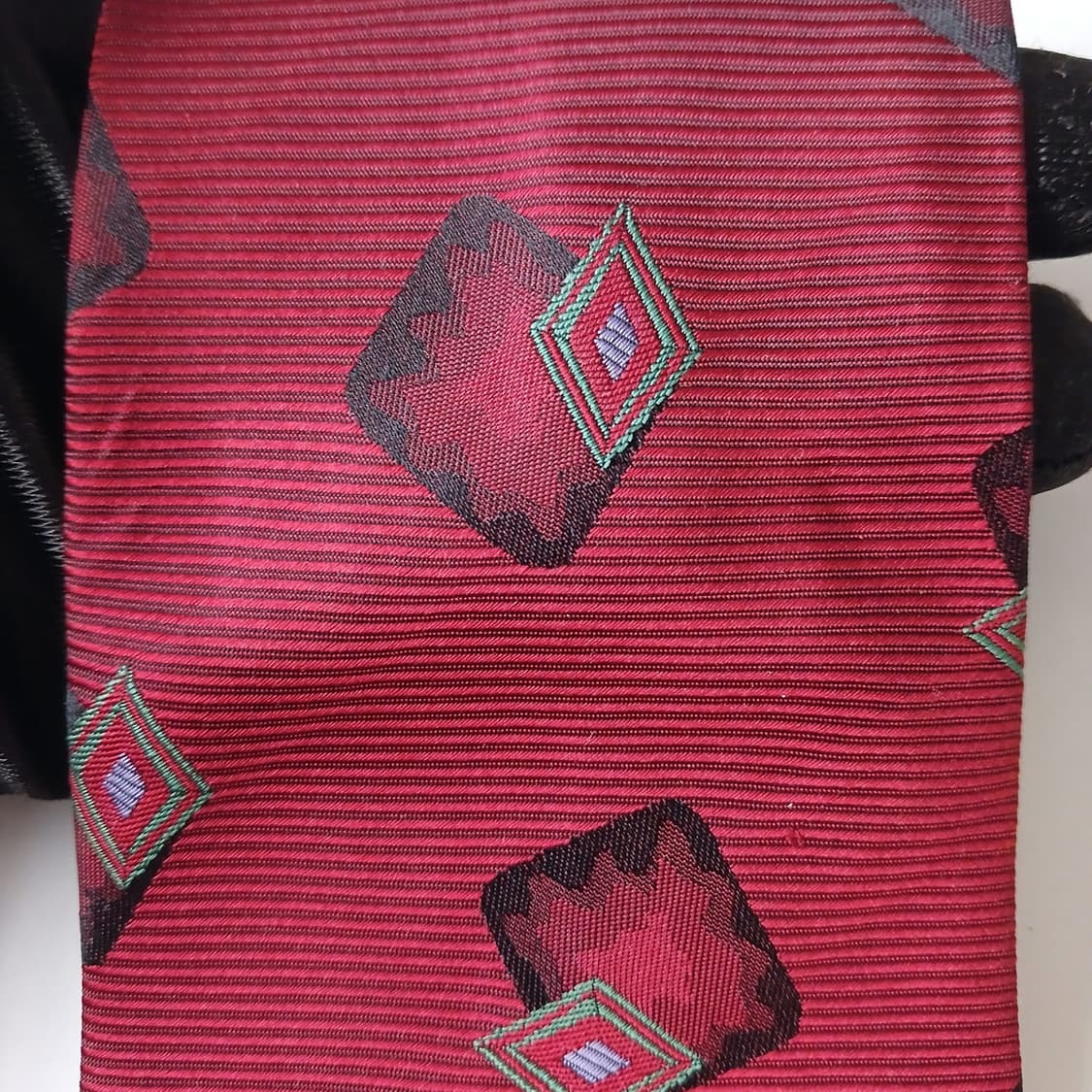 지방시 실크 패턴 로고 자카드 넥타이 8.9cm A+등급 A19151
 상품이미지7