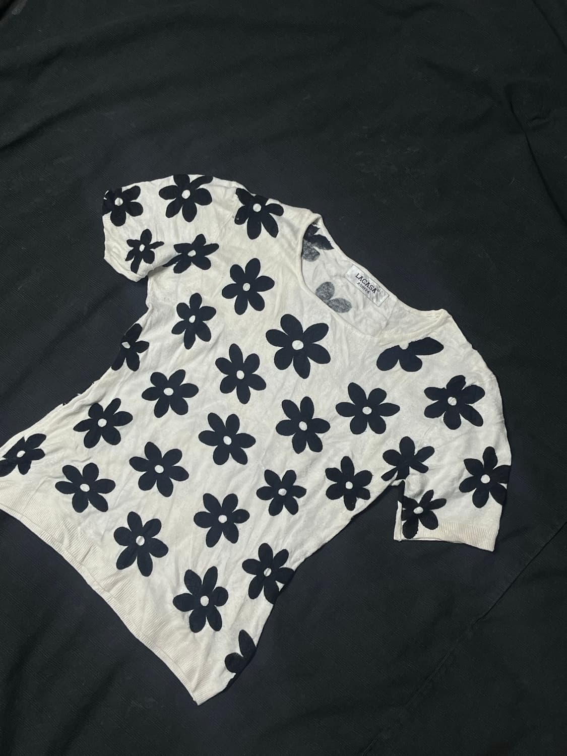 JPN Daisy knit t-shirt 상품이미지2