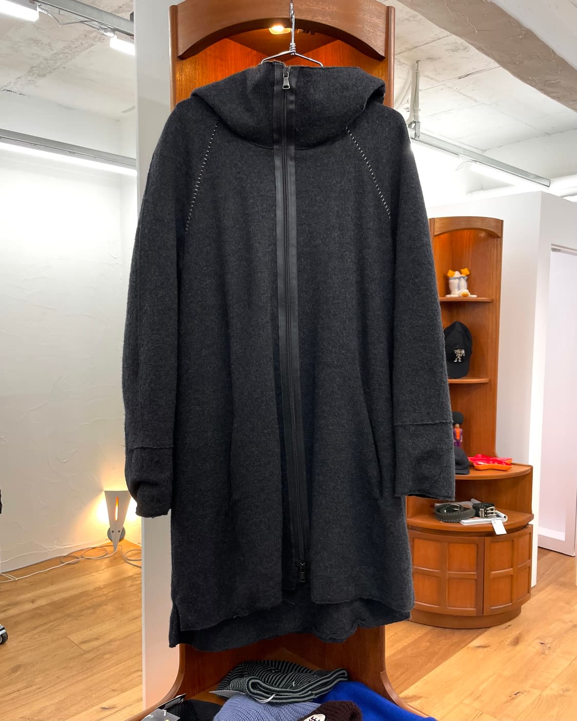 [42] 트랜짓 울 후드 코트 상품이미지6