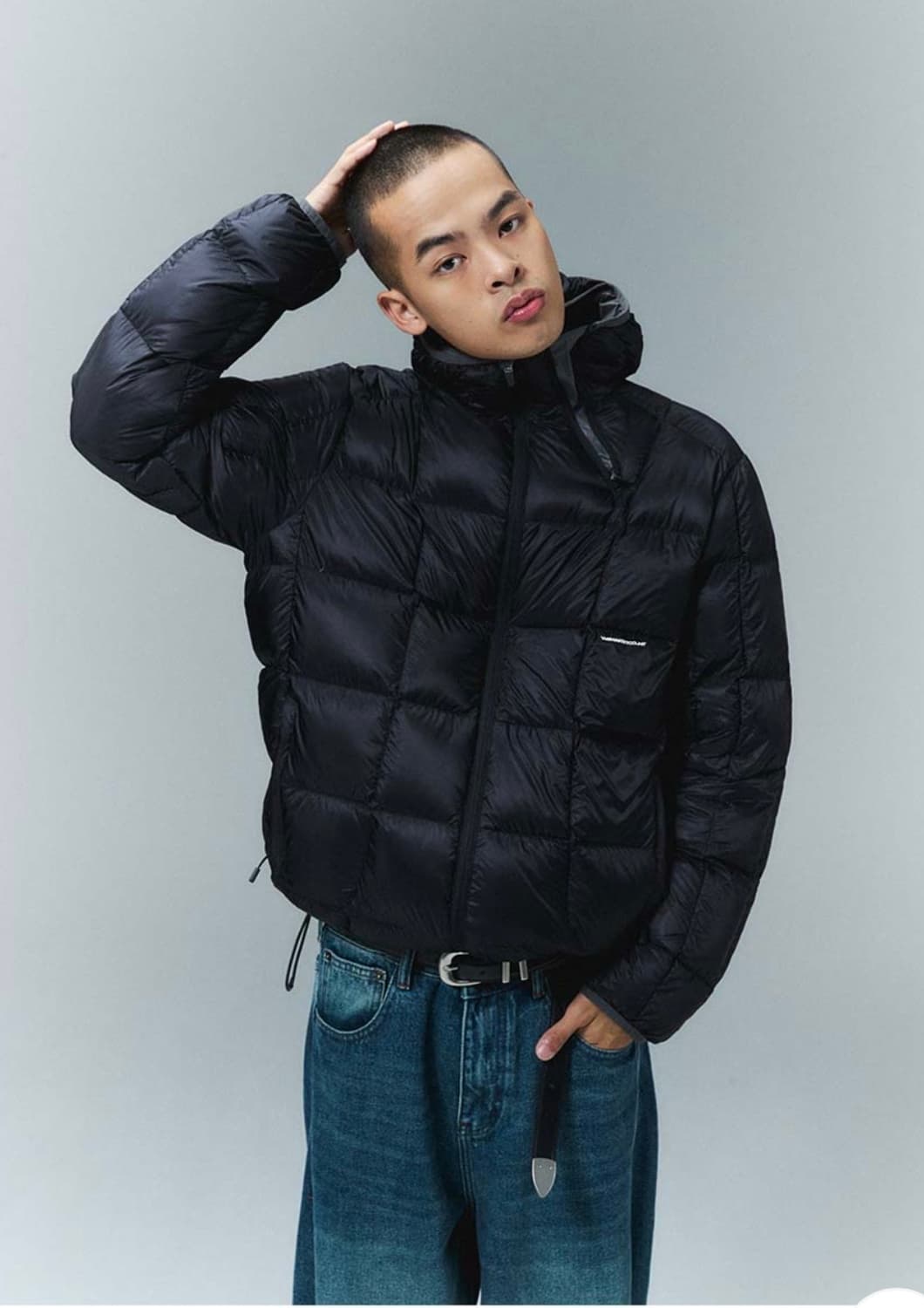 더블유엠씨 경량패딩 실착x  택있음 상품이미지1