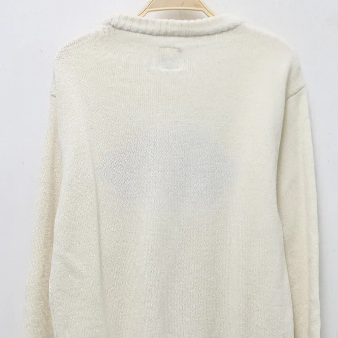 반스 울 혼방 로고 니트 60807 상품이미지7